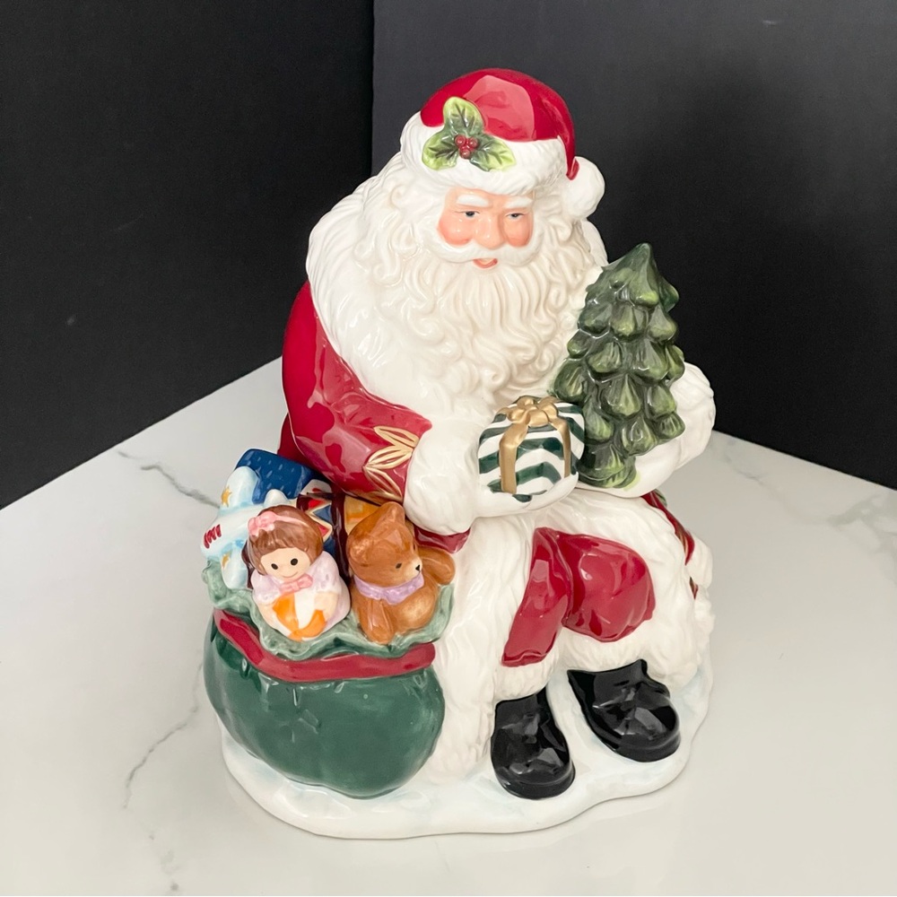 "A Gift to Santa" Cookie Jar - Holiday Heirlooms by Waterford